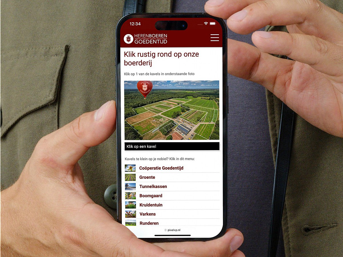 Webdesign Tilburg: Virtuele rondleiding Herenboeren Goedentijd