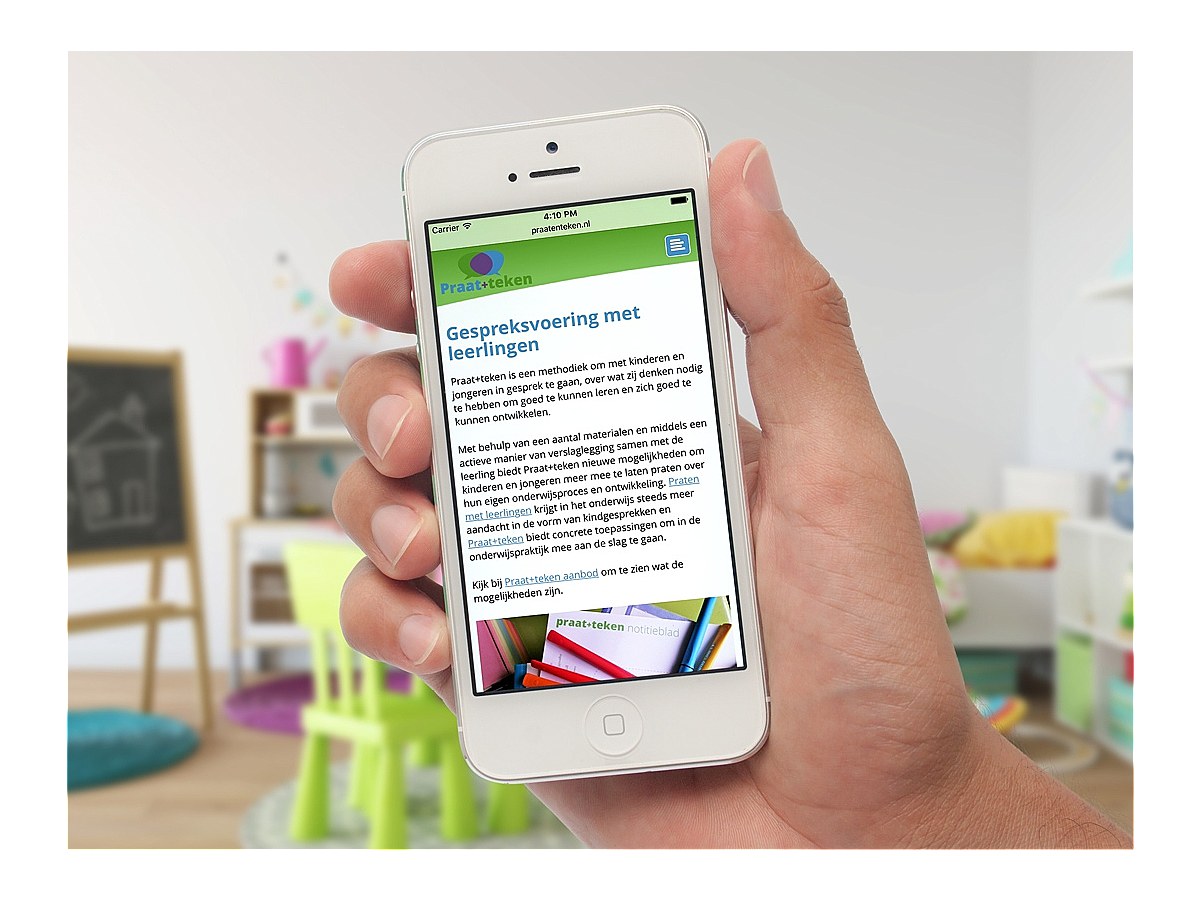 Webdesign Tilburg: De bestaande html-code is later responsive gemaakt.