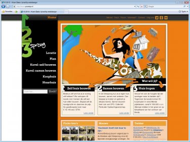 pixelXp Webdesign Tilburg:123Sprong.nl